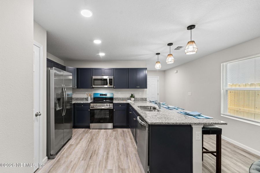 Furnished interior view inside a new home in , Jacksonville (Image 16).
