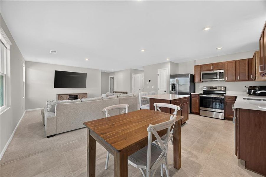 Furnished interior view inside a new home in Riverside at Calhoun, Calhoun (Image 18).