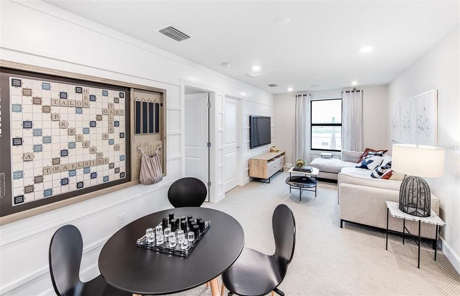 Furnished interior view inside a new home in Talon Preserve on Palmer Ranch, Nokomis (Image 10).