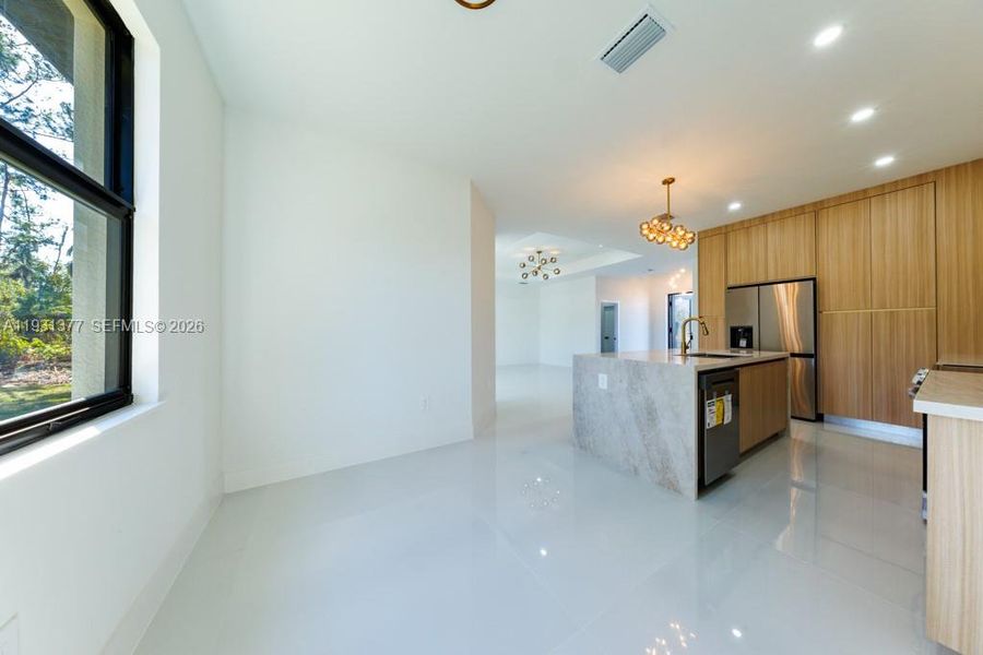 Furnished interior view inside a new home in , Lehigh Acres (Image 11).