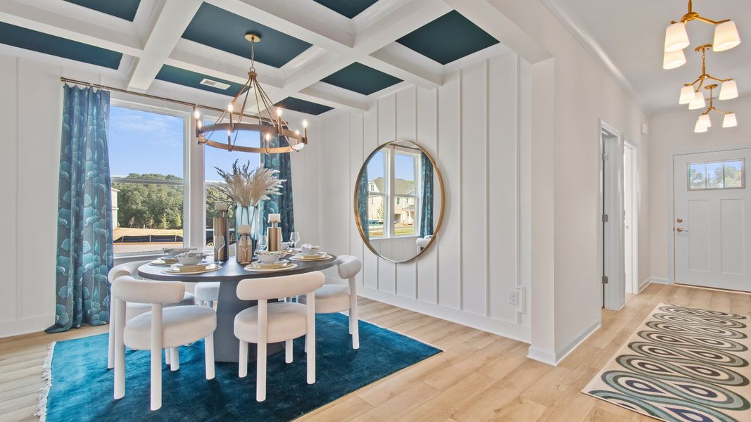 Furnished interior view inside a new home in Hamilton Lakes, Lawrenceville (Image 8).
