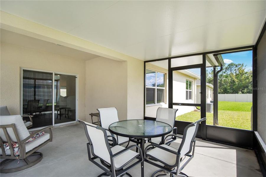 Exterior details and patio area of a home in , Sanford (Image 28).