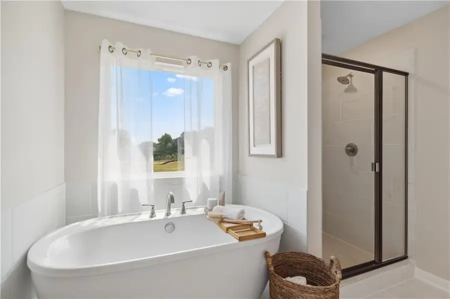 Furnished interior view inside a new home in Westwind Estates, Hampton (Image 41).