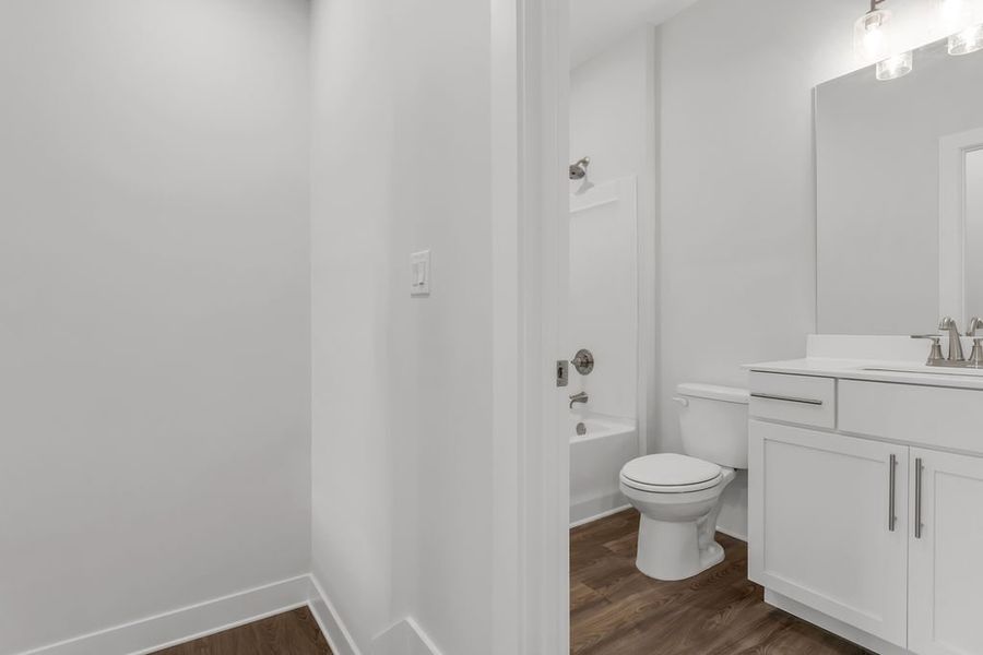 Furnished interior view inside a new home in Echo Park, Suwanee (Image 14).