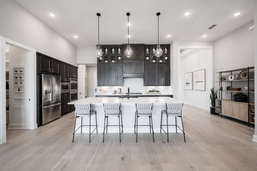Furnished interior view inside a new home in The Orchard At Pecan Ridge, Fulshear (Image 8).