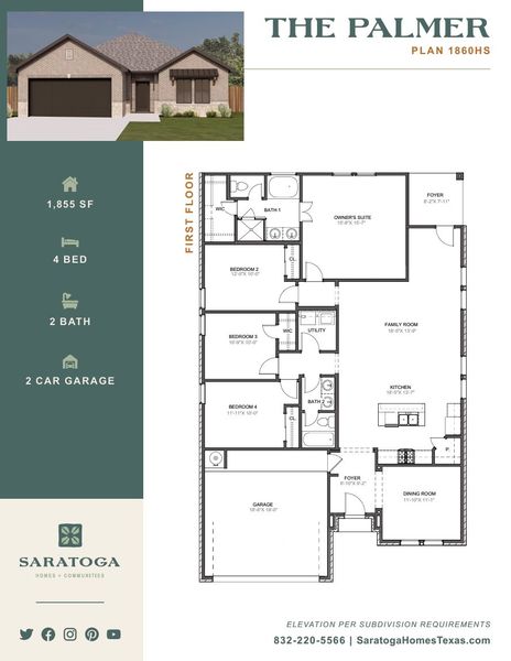 2D floor plan layout of this home in Ashland, Houston, TX (Image 5).