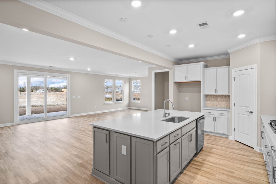 Furnished interior view inside a new home in Traditions at Carolina Forest, Myrtle Beach (Image 5).