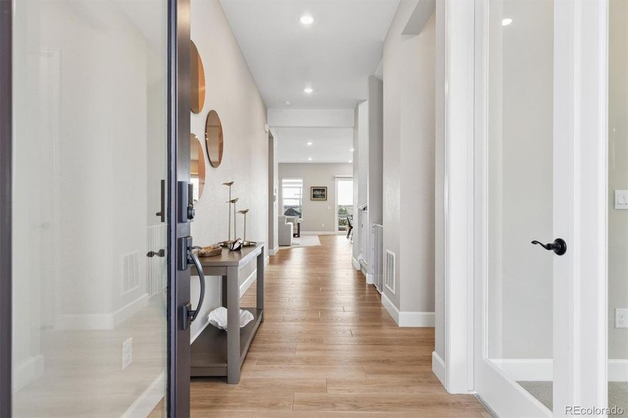 Furnished interior view inside a new home in , Littleton (Image 6).