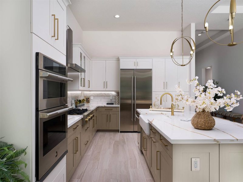 Furnished interior view inside a new home in , Palm Beach Gardens (Image 11). Furnished interior view inside a new home in , Palm Beach Gardens (Image 11).