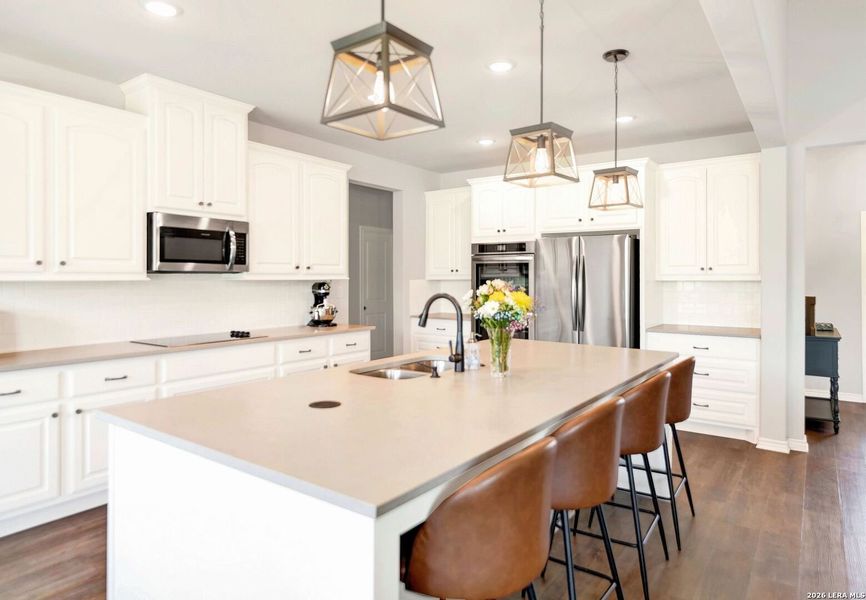 Furnished interior view inside a new home in , Castroville (Image 8). Furnished interior view inside a new home in , Castroville (Image 8).