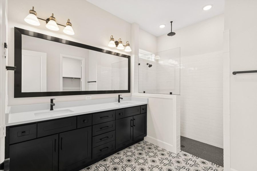 Furnished interior view inside a new home in ARTAVIA 45' Homesites, Conroe (Image 11).