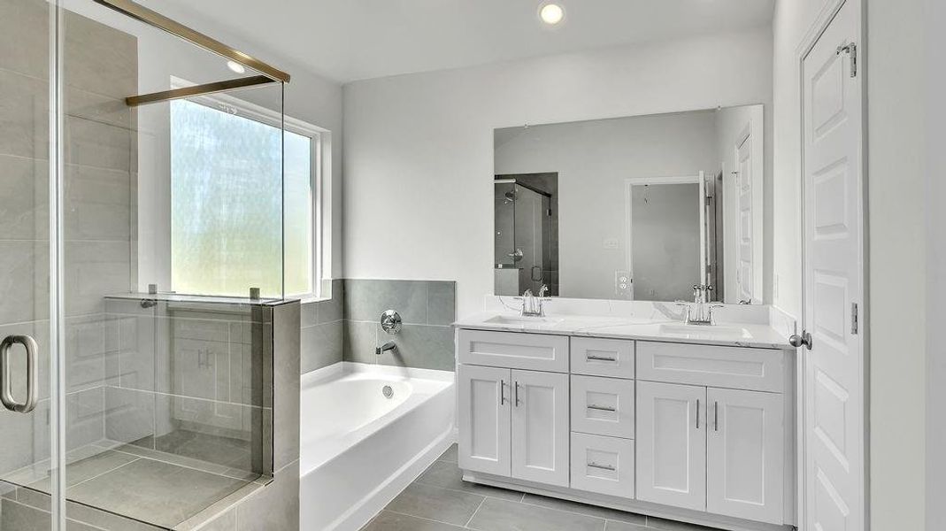 Furnished interior view inside a new home in Aldine Pines, Houston (Image 16).