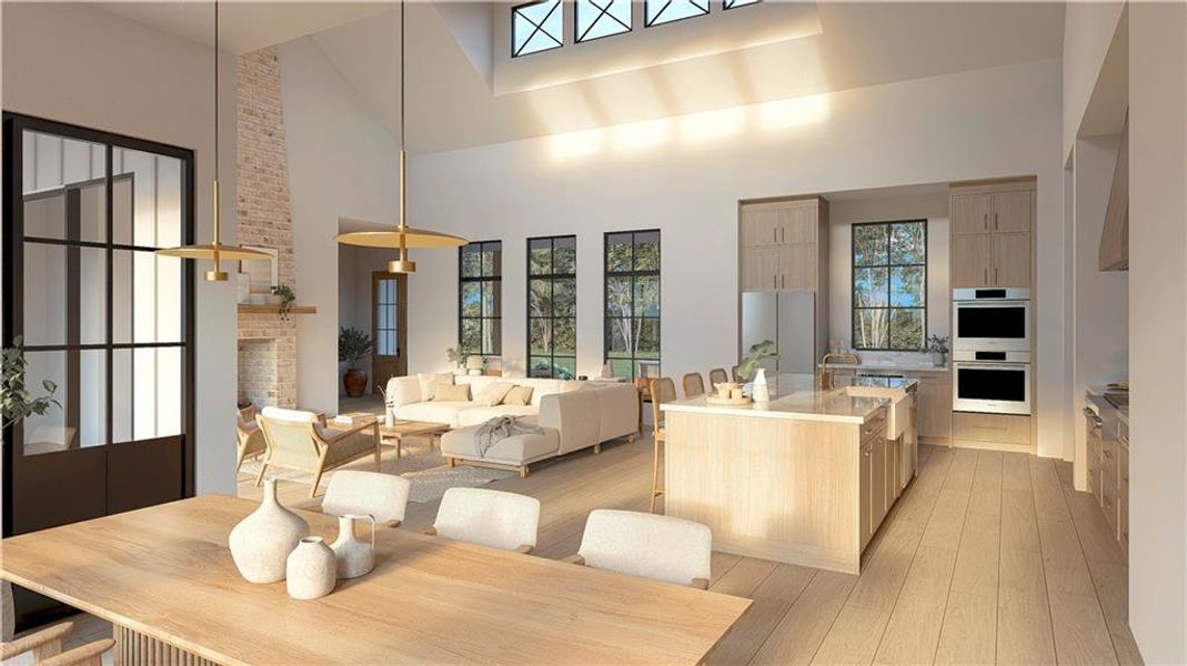 Furnished interior view inside a new home in , Jefferson (Image 5). Furnished interior view inside a new home in , Jefferson (Image 5).