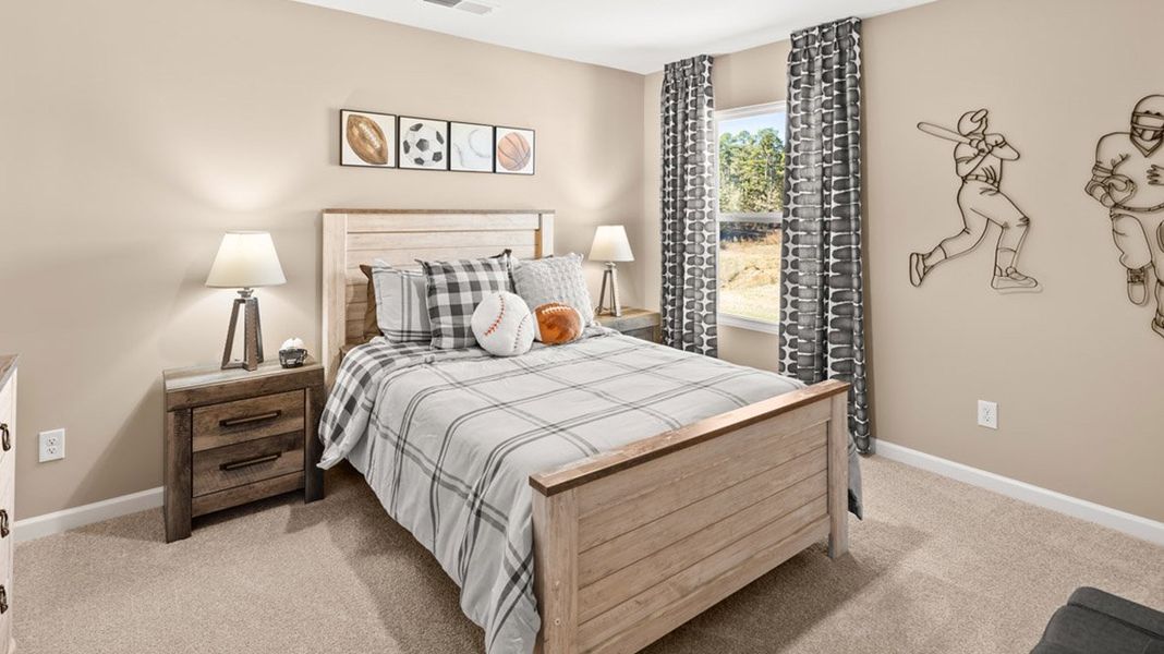 Representative furnished interior of a home built from the Belfort by D.R. Horton in The Abbey at Trolley Run Station, Aiken (Image 33). Representative furnished interior of a home built from the Belfort by D.R. Horton in The Abbey at Trolley Run Station, Aiken (Image 33).