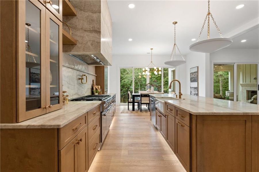 Furnished interior view inside a new home in , Roswell (Image 38).