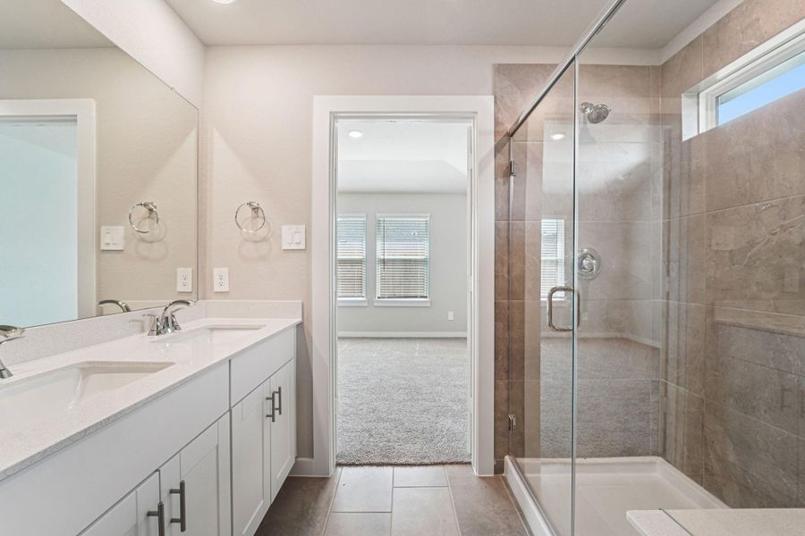 Photo is not of the actual home, but is an inspirational photo of builder’s model home and may depict options, furnishings, and/or decorator features that are not included