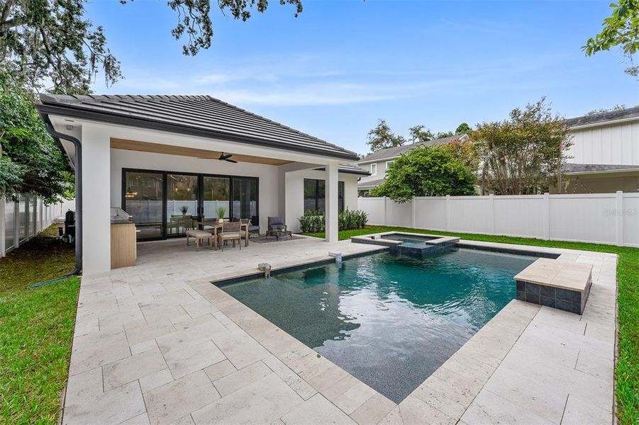 Exterior details and patio area of a home in , Orlando (Image 26).