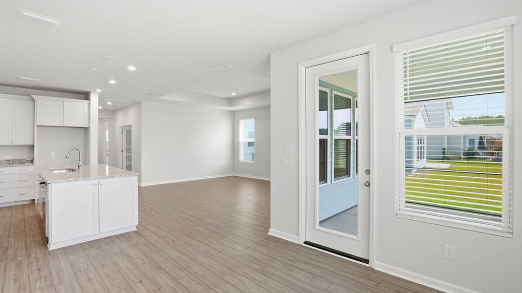 Spacious, unfurnished interior of a new home in Midpoint at New Riverside, Bluffton (Image 18).