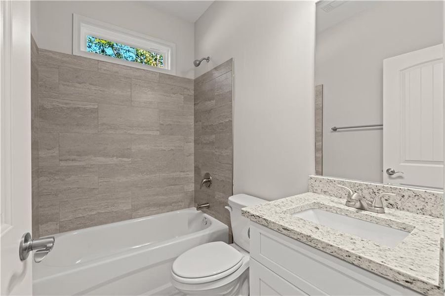 Furnished interior view inside a new home in , Bowdon (Image 7).