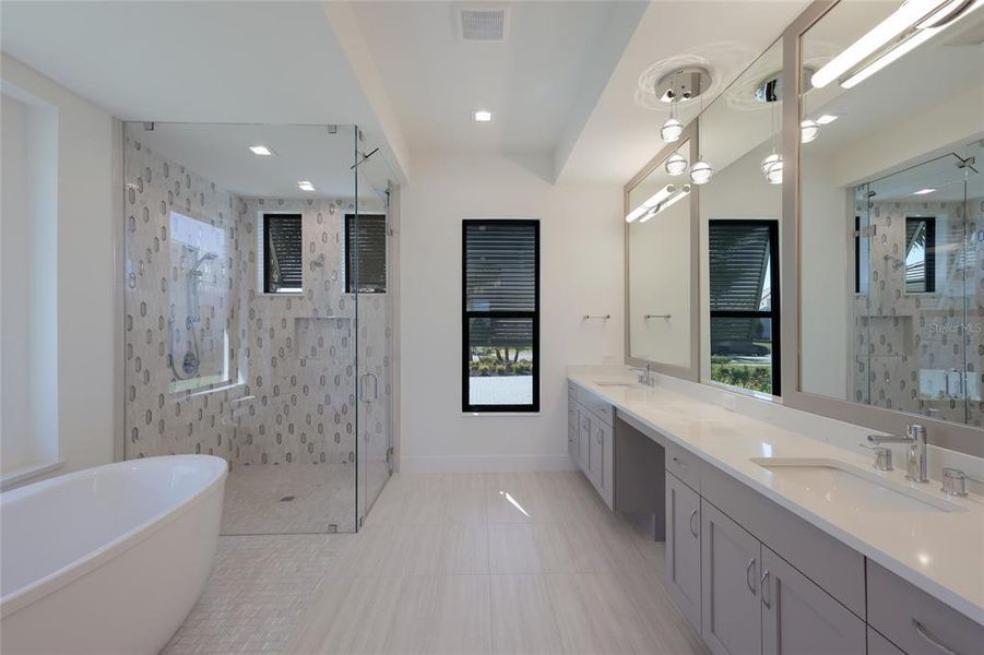 Furnished interior view inside a new home in Wild Blue at Waterside, Sarasota (Image 10). Furnished interior view inside a new home in Wild Blue at Waterside, Sarasota (Image 10).