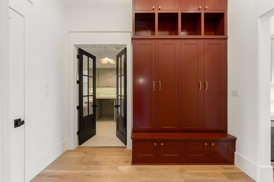 Furnished interior view inside a new home in Fleming Pointe, Fort Worth (Image 29).