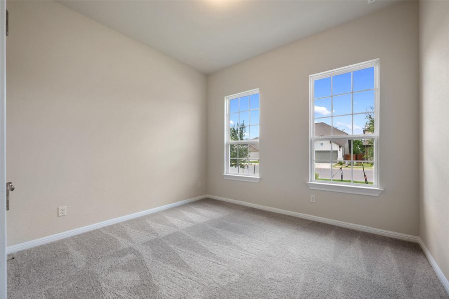 Spacious, unfurnished interior of a new home in The Trails at Carmel, Pflugerville (Image 18).