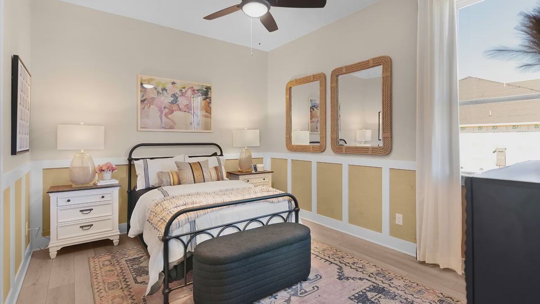 Furnished interior view inside a new home in Feathergrass, Florence (Image 29). Furnished interior view inside a new home in Feathergrass, Florence (Image 29).