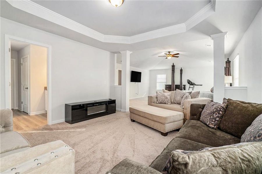 Furnished interior view inside a new home in Adagio, Dacula (Image 7).