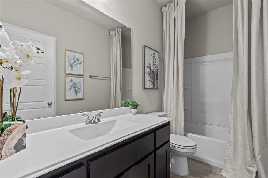 Furnished interior view inside a new home in Hannah Heights, Seguin (Image 16). Furnished interior view inside a new home in Hannah Heights, Seguin (Image 16).