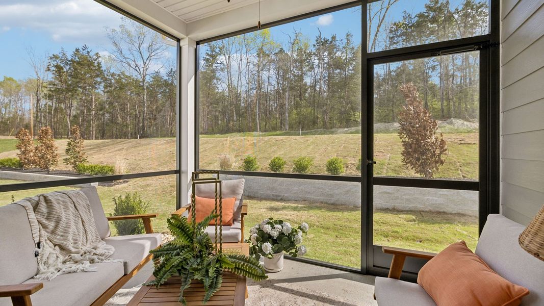 Representative exterior details of a home built from the Cali by D.R. Horton in Reserve at Hickory Ridge, Columbia (Image 4). Representative exterior details of a home built from the Cali by D.R. Horton in Reserve at Hickory Ridge, Columbia (Image 4).
