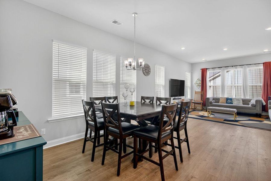 Furnished interior view inside a new home in , Summerville (Image 14).