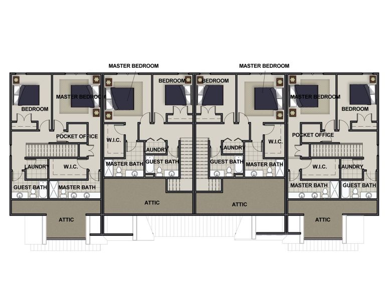 2D floor plan layout of this home in The Abaco, Cleveland, TN (Image 6). 2D floor plan layout of this home in The Abaco, Cleveland, TN (Image 6).