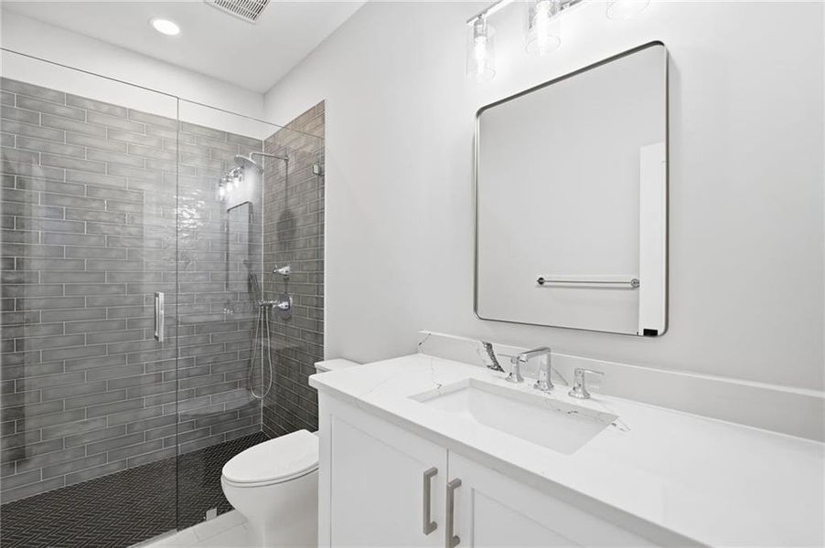 Furnished interior view inside a new home in , Roswell (Image 42).