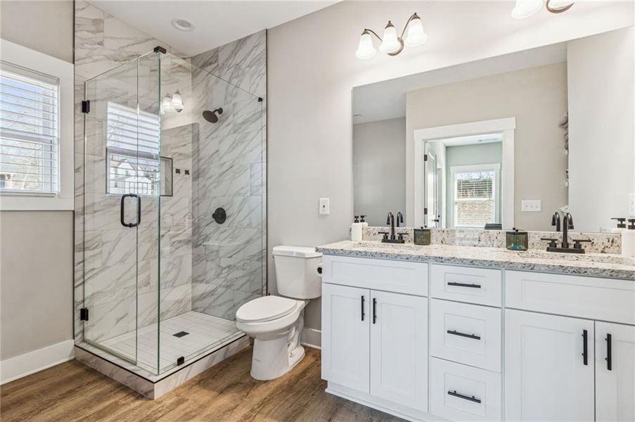 Furnished interior view inside a new home in , Maysville (Image 29).