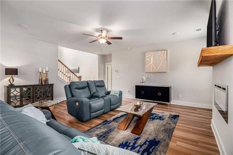 Furnished interior view inside a new home in , Moreland (Image 28).