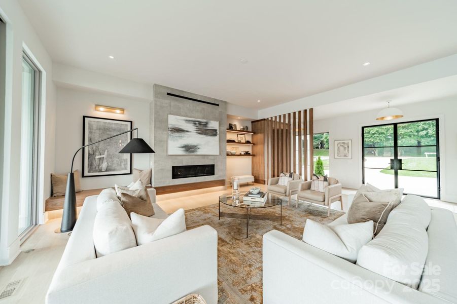 Furnished interior view inside a new home in , Cornelius (Image 25).