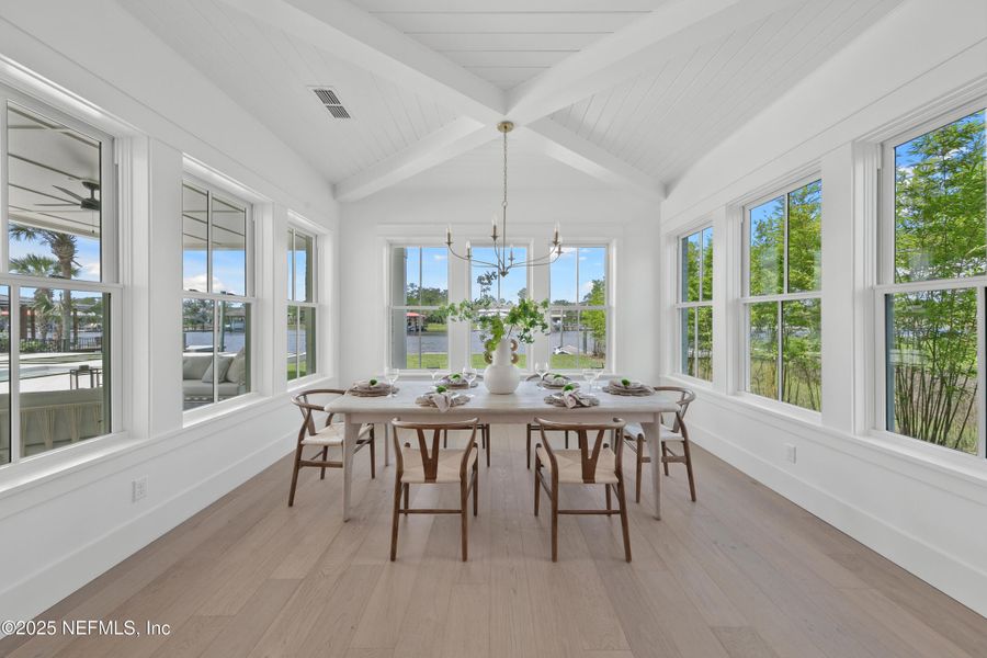 Furnished interior view inside a new home in , Ponte Vedra Beach (Image 35). Furnished interior view inside a new home in , Ponte Vedra Beach (Image 35).