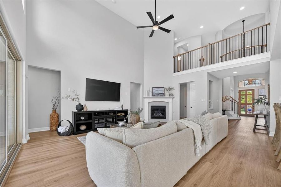 Furnished interior view inside a new home in The Parks at Wilson Creek, Celina (Image 27).
