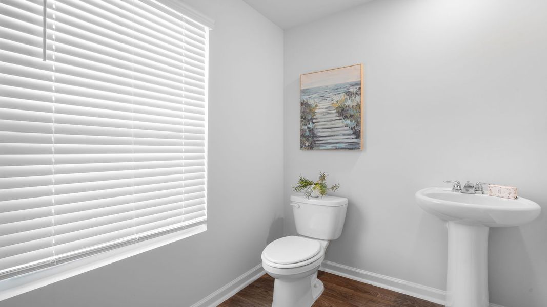 Representative furnished interior of a home built from the Hartsville by D.R. Horton in Rice Hope, Port Wentworth (Image 22).