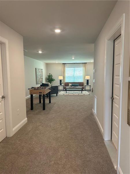 Furnished interior view inside a new home in Mirror Lake at South Harbour, Villa Rica (Image 12).