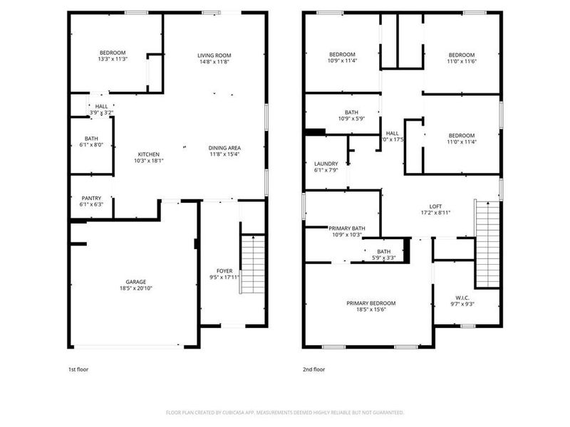 2D floor plan layout of this home in , Dawsonville, GA (Image 7).