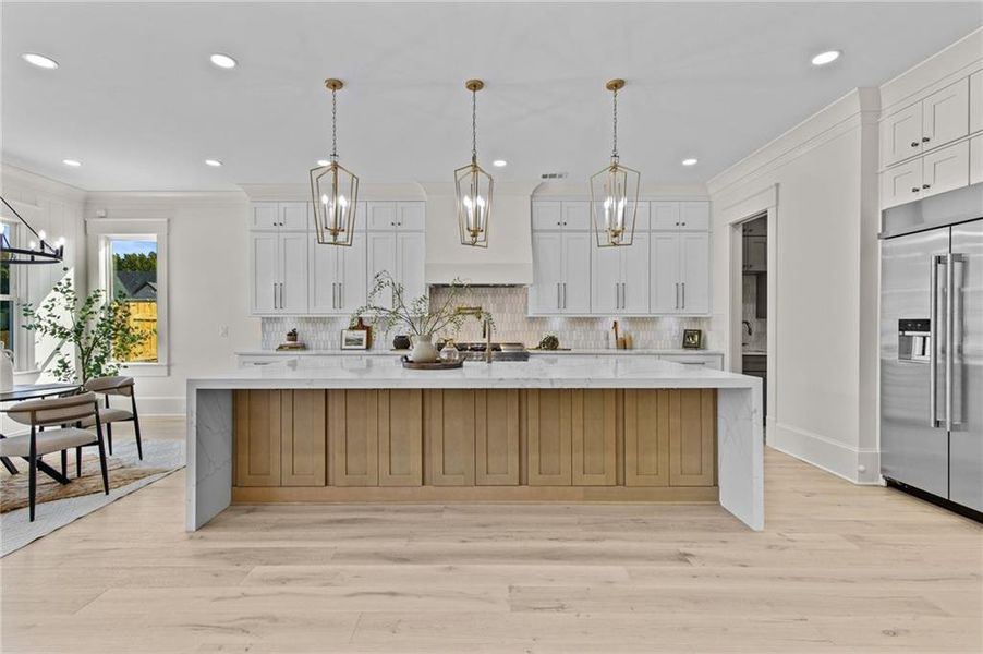 Furnished interior view inside a new home in , Dacula (Image 60).