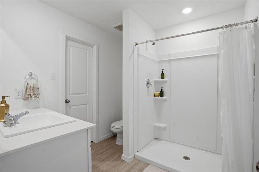 Furnished interior view inside a new home in Tillage Farms, Princeton (Image 14).