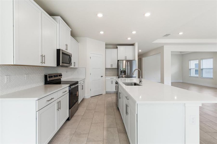 Furnished interior view inside a new home in , Newberry (Image 10).