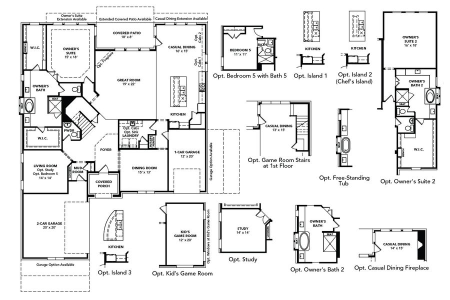 2D floor plan layout for the Partridge by DRB Homes in Verandas at the Rim, San Antonio, TX (Image 3). 2D floor plan layout for the Partridge by DRB Homes in Verandas at the Rim, San Antonio, TX (Image 3).