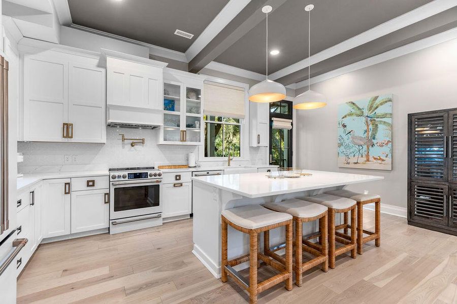 Furnished interior view inside a new home in , Seabrook Island (Image 14).