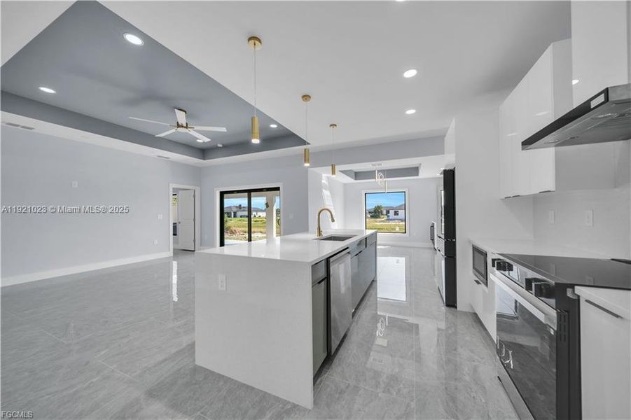 Furnished interior view inside a new home in , Lehigh Acres (Image 18). Furnished interior view inside a new home in , Lehigh Acres (Image 18).