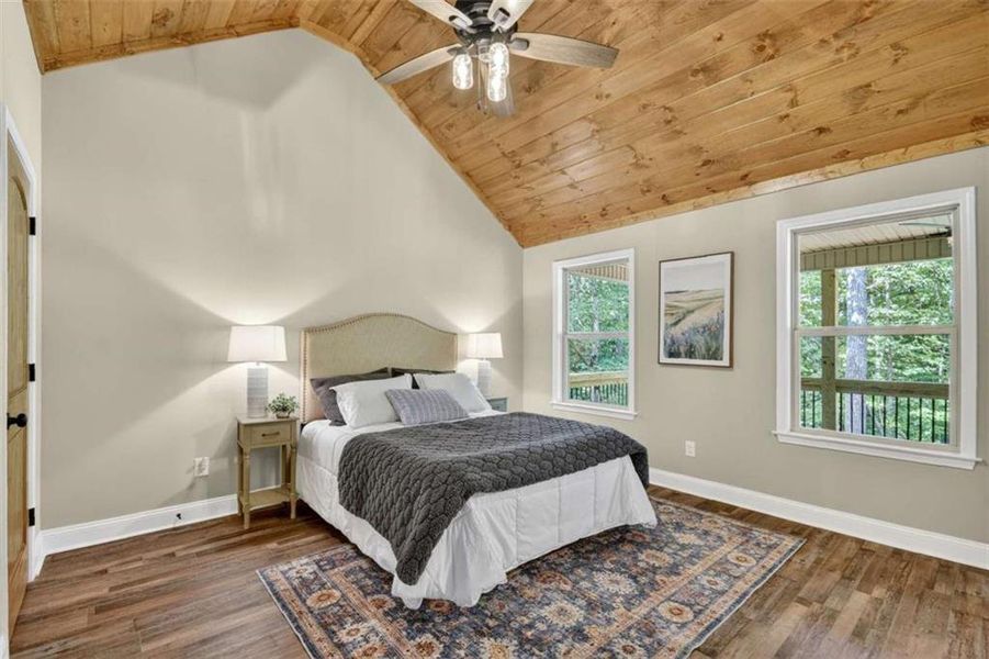 Furnished interior view inside a new home in , Ellijay (Image 15).