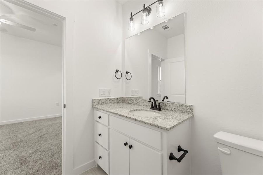 Furnished interior view inside a new home in , Melissa (Image 11).