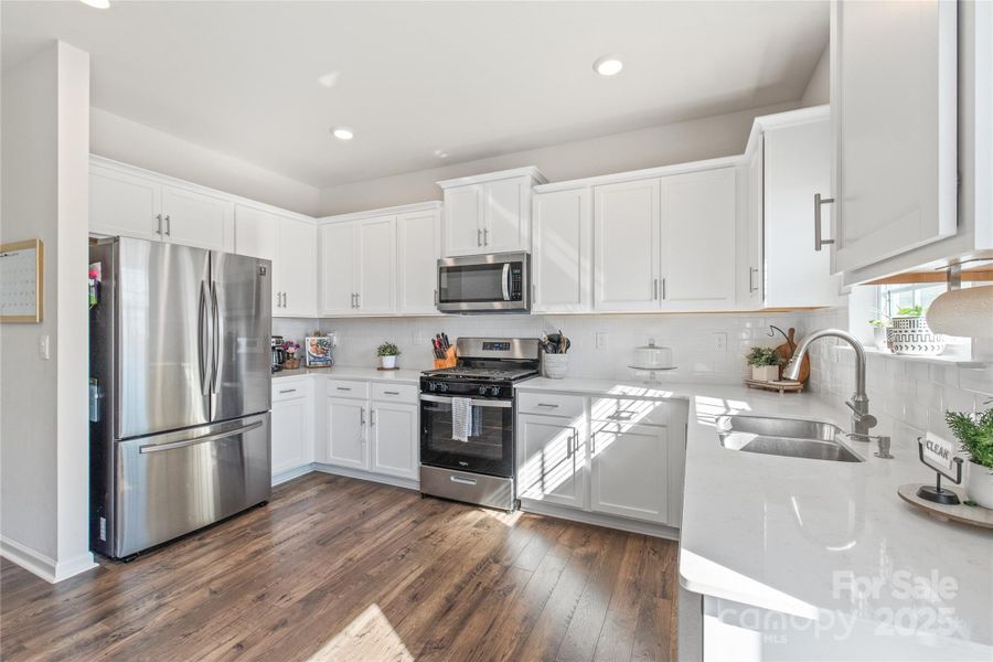 Large kitchen for gathering, entertaining